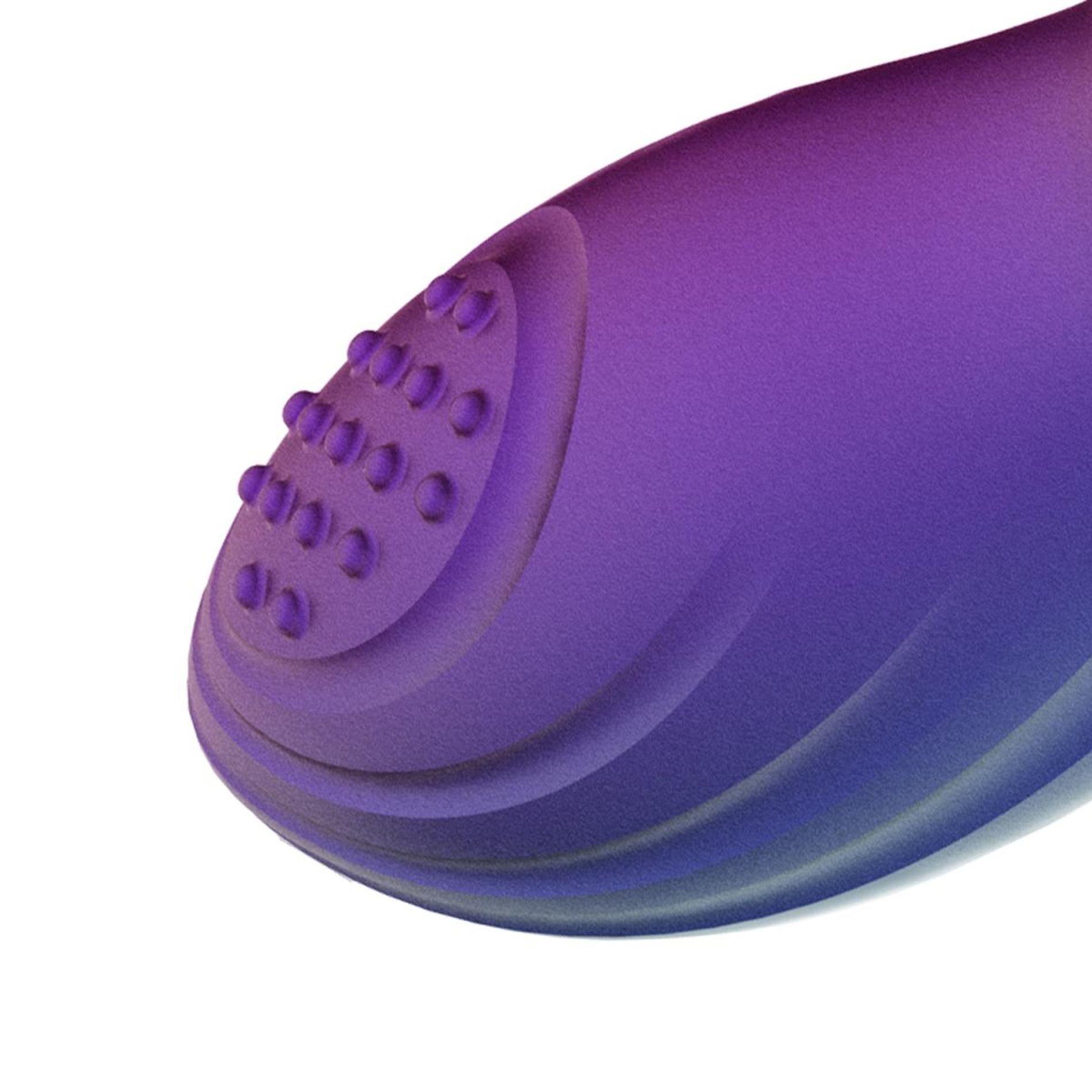 Стимулятор простаты Hueman Galaxy Tapping Butt Plug, 14,9 см (фиолетовый)