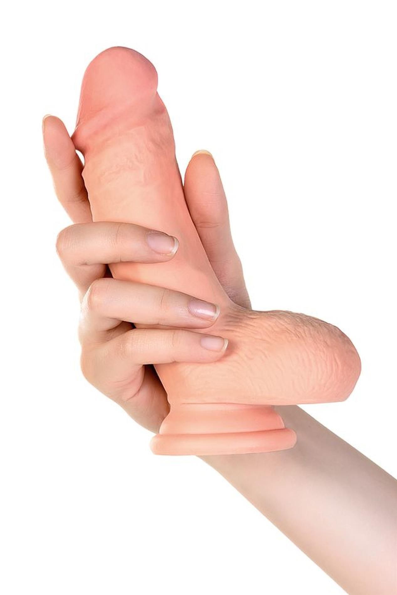 Вибратор RealStick Elite Gerard, 18.5 см (телесный)