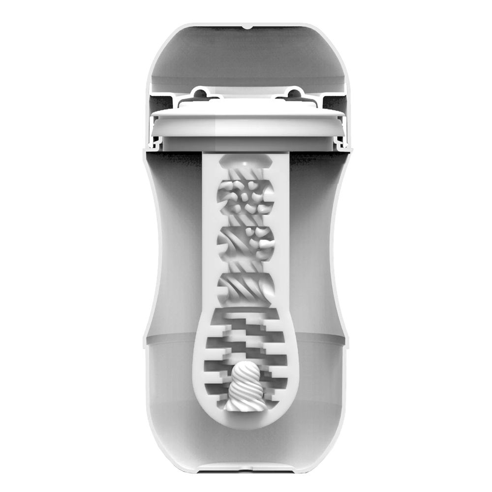 Мастурбатор Tenga Rolling Tenga Gyro Roller Cup Gentle (белый)