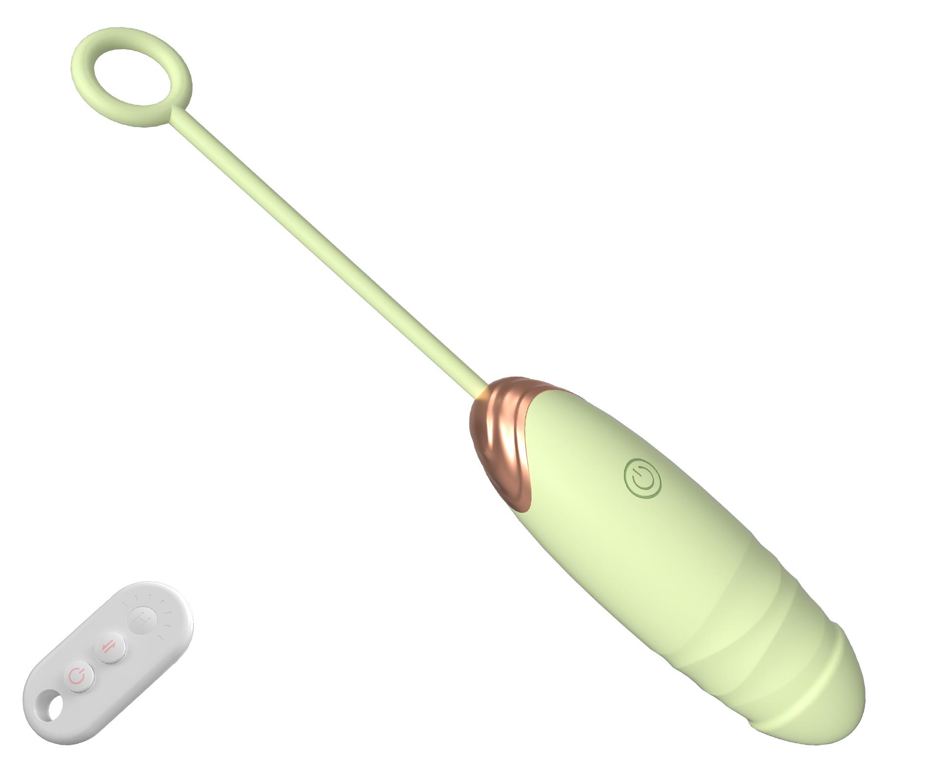Виброяйцо B-Series Fox Love Egg, 21 см (зеленый)