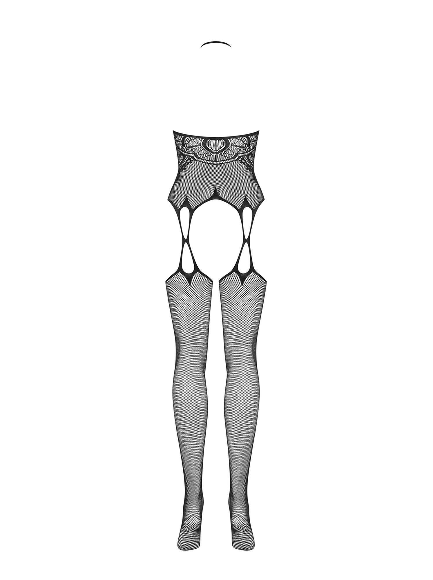 Бодистокинг Obsessive G316, S/M/L (черный)