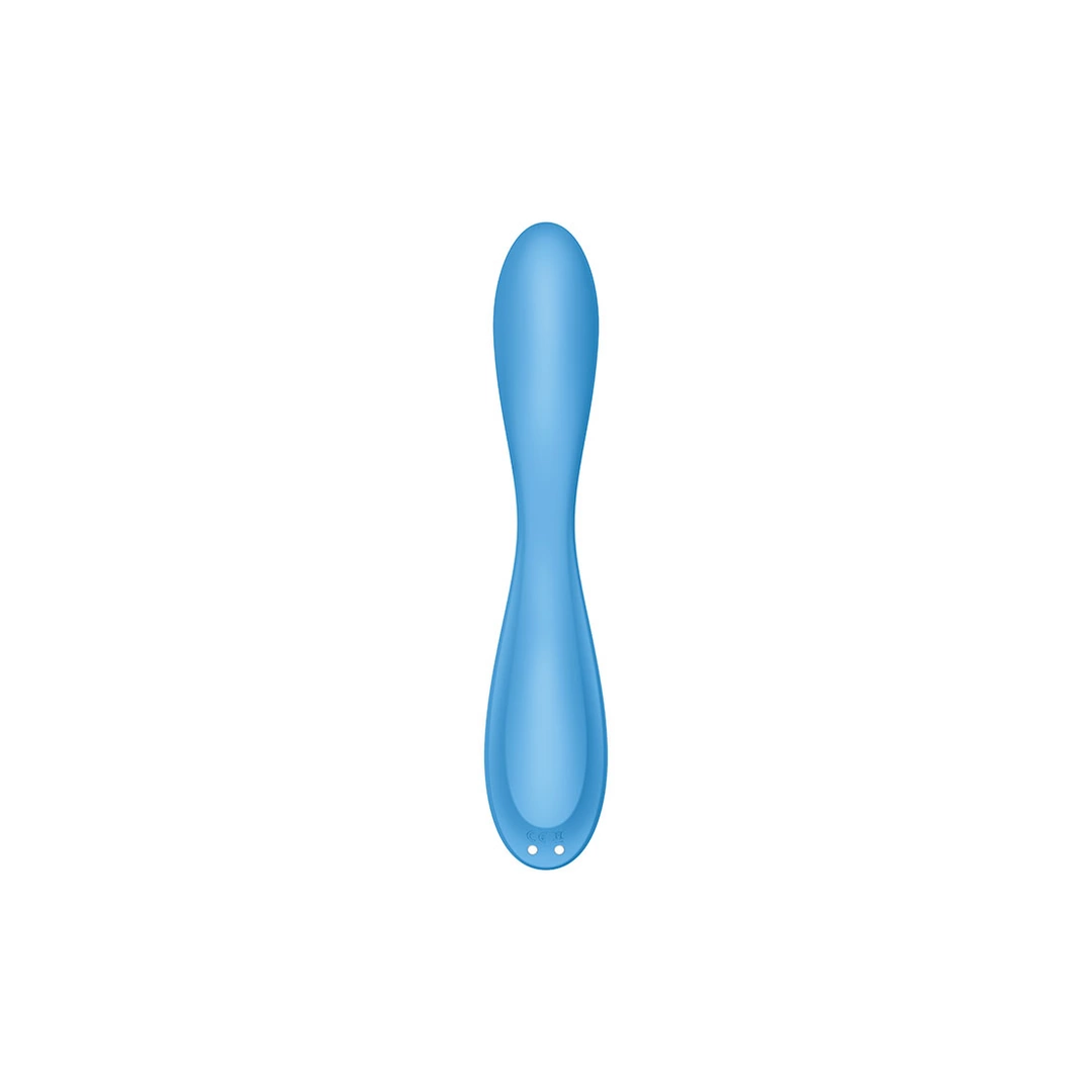 Вибратор Satisfyer G-Spot Flex 4+ Connect App, 19.5 см (голубой)