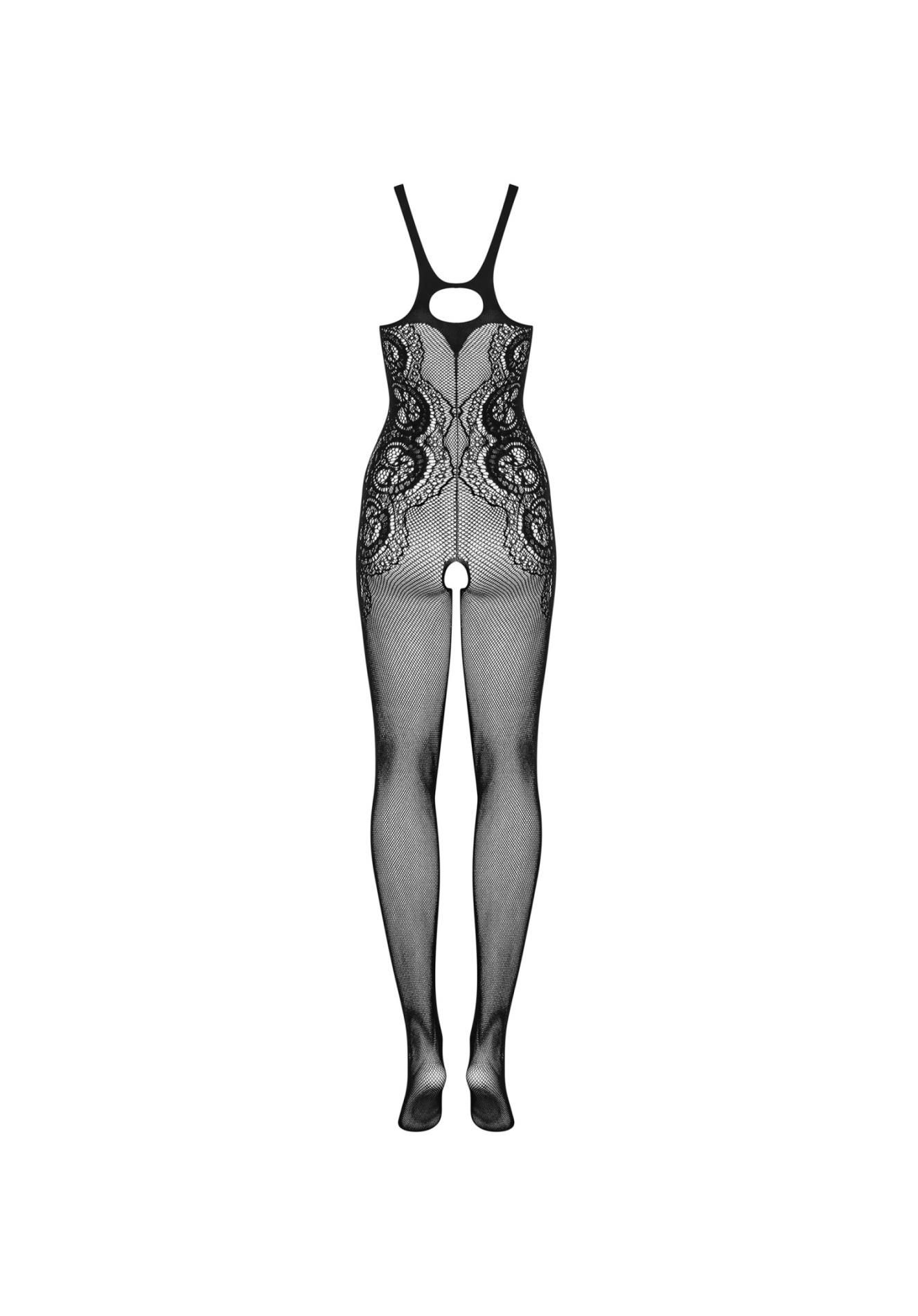 Бодистокінг Obsessive G335, S/M/L (чорний)