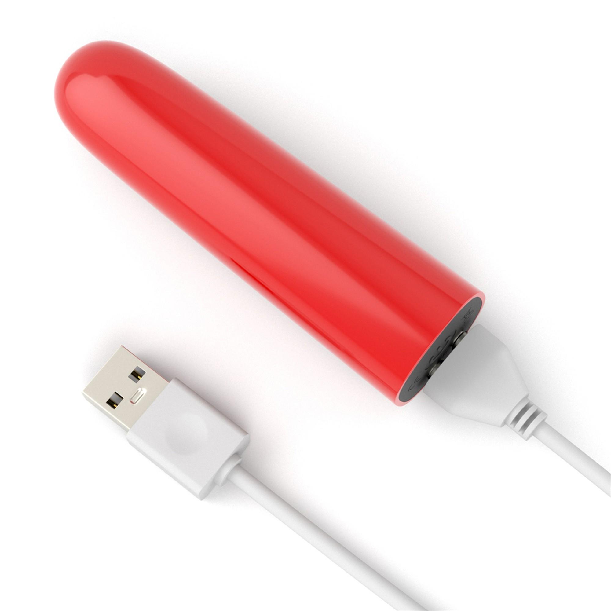 Вібратор Lovetoy Ijoy Rechargeable Bullet Scream, 8.4 см (червоний)