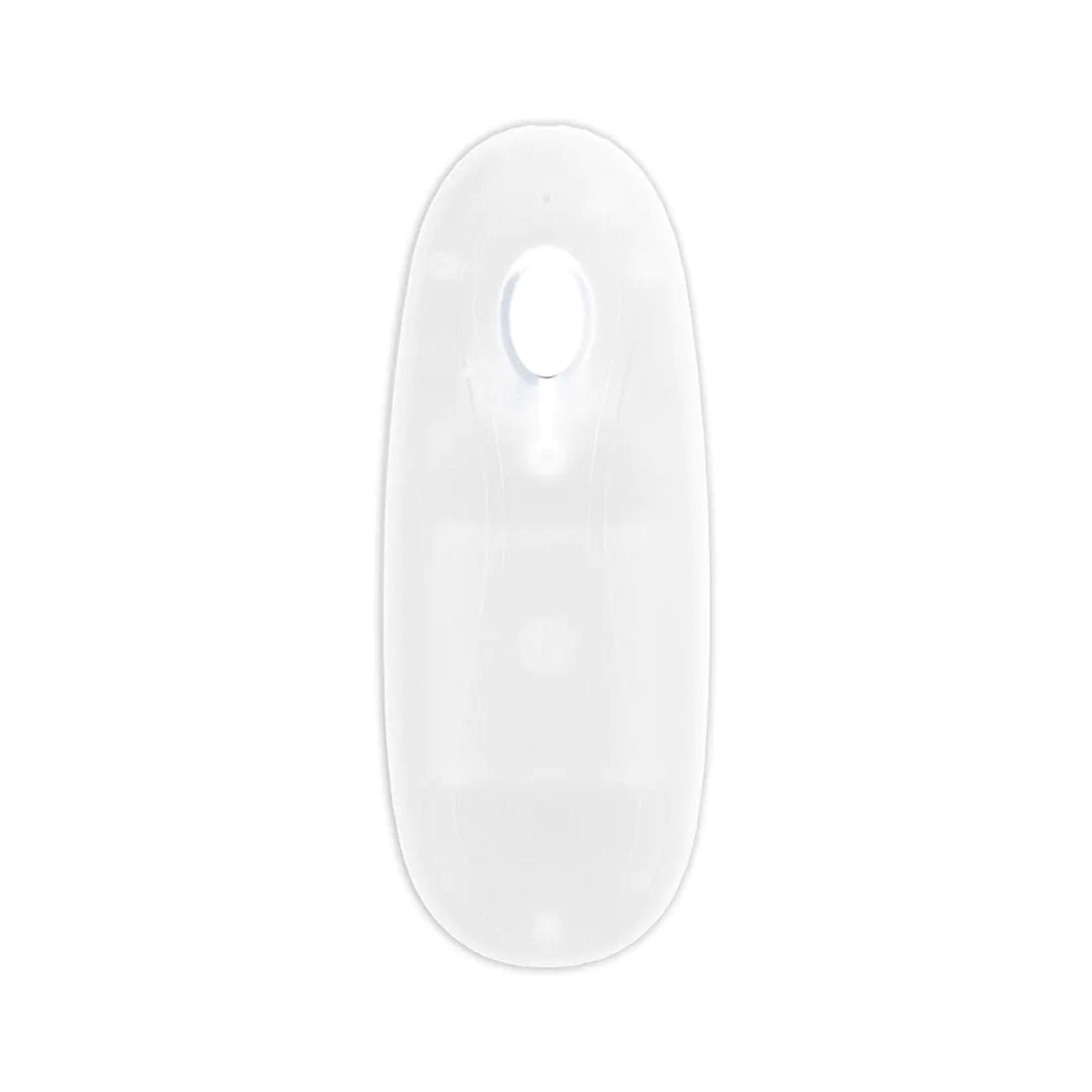 RealRock LED Vibrating Straight Cock - Dildo, Przezroczysty, 20 cm