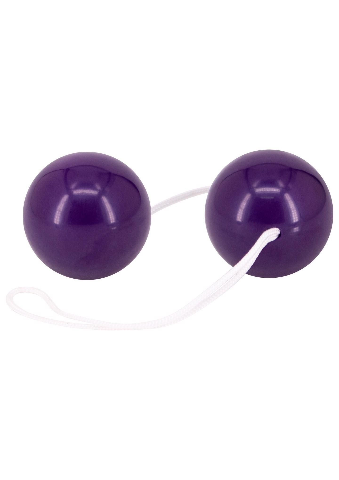Вагинальные шарики Orgasm Balls, 3,5 см (фиолетовый)