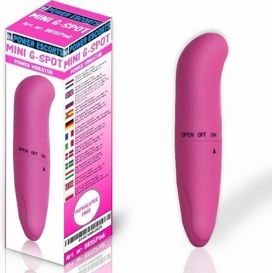 Вибратор для клитора Power Escorts Mini G Spot, 12 см (розовый)