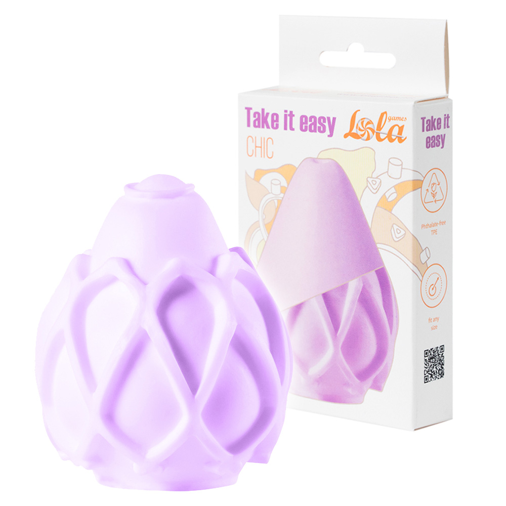 Мастурбатор яйцо Lola Games Take it Easy Chic (фиолетовый)