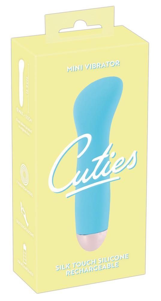 Мини вибратор Orion Cuties, 12,9 см (голубой)