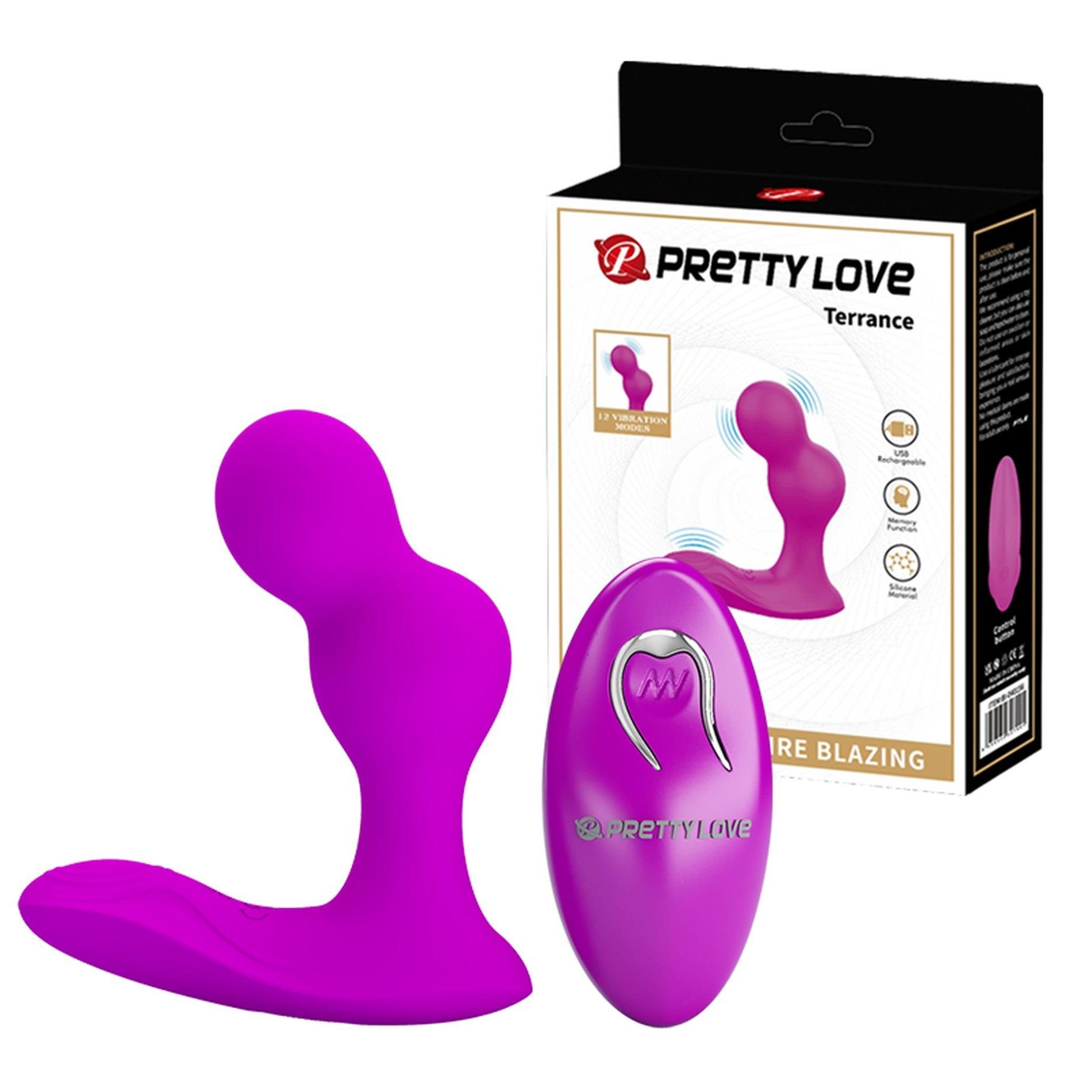 Стимулятор простаты Pretty Love Terrance, 10,3 см (фиолетовый)