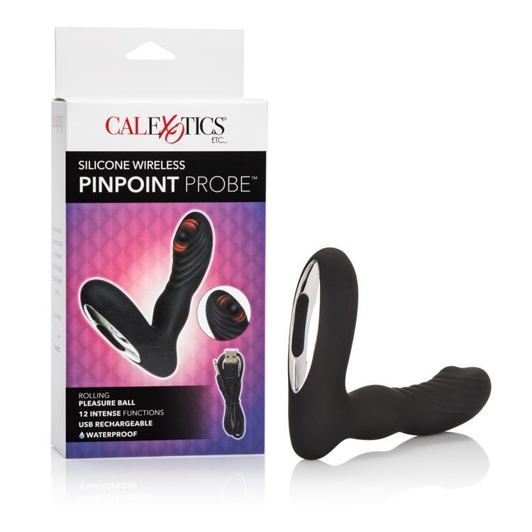 Стимулятор простаты Wireless Pinpoint Probe, 12,7 см (черный)