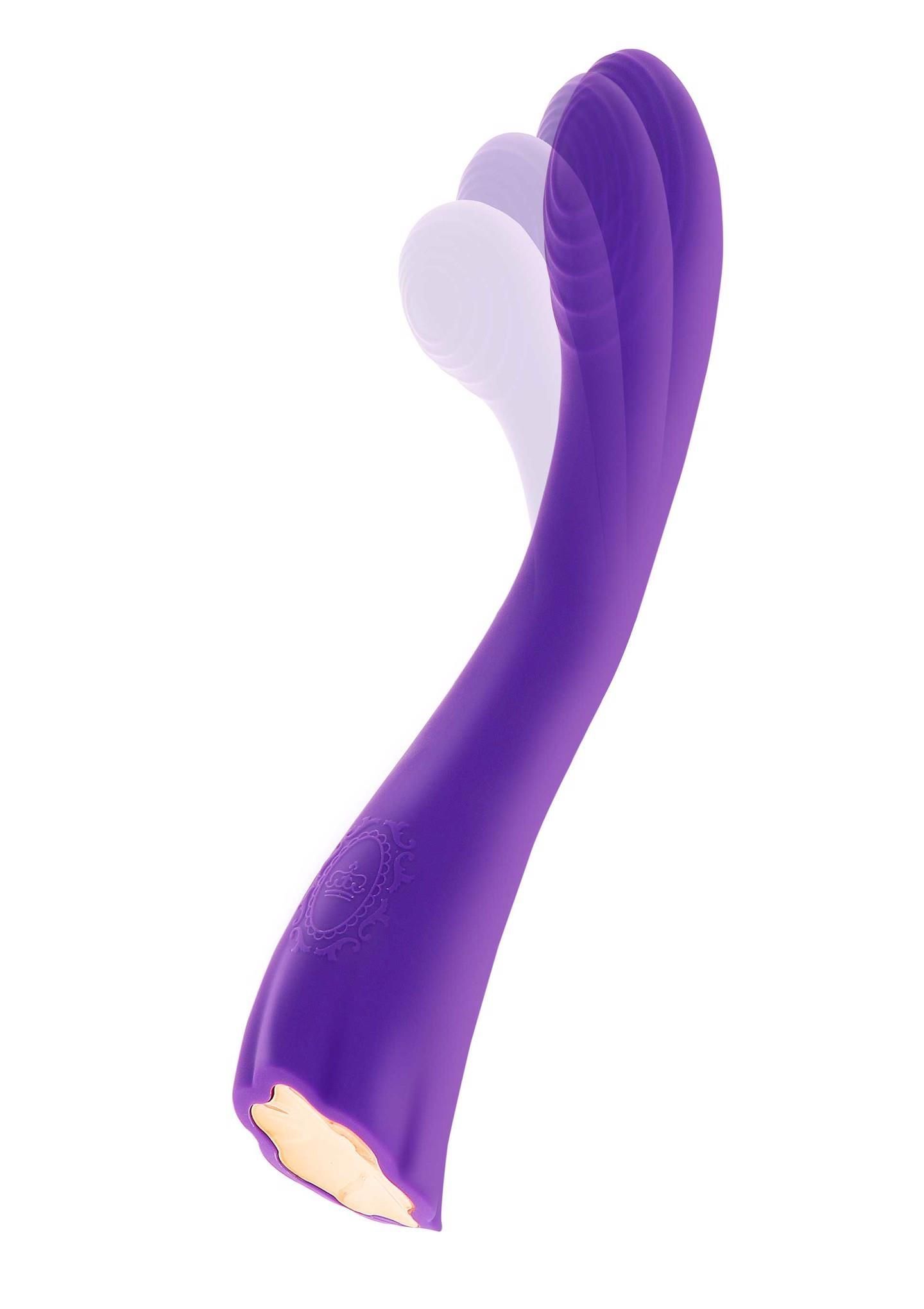 Вибратор ToyJoy Dahlia G-Spot, 23 см (фиолетовый)