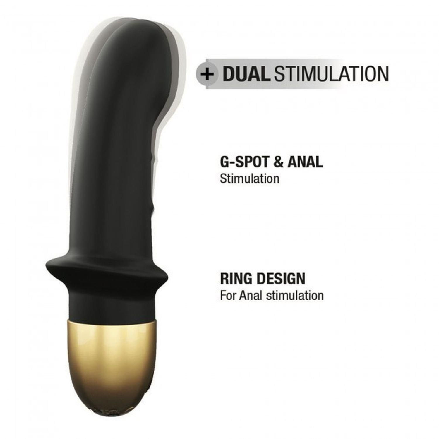 Вібратор Dorcel Mini Lover 2.0, 16,5 см (чорний)