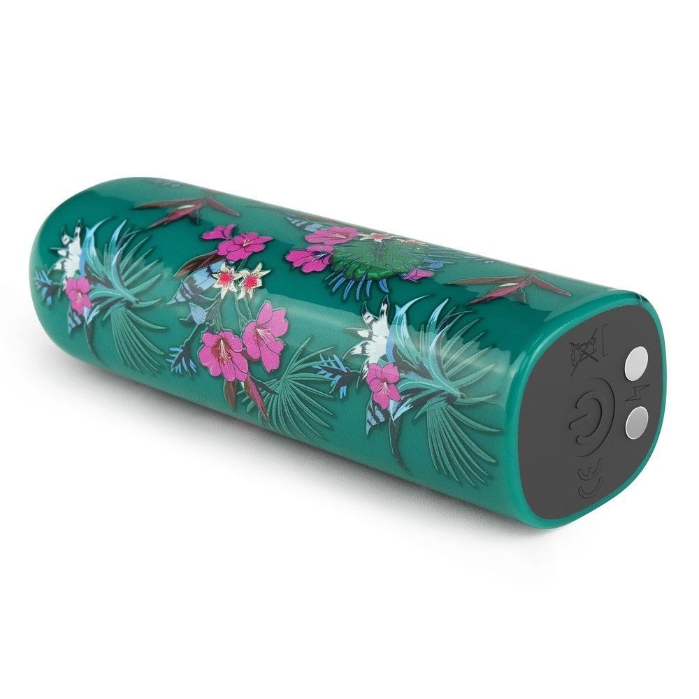 Вібратор для клітора LoveToy Antheia Massager, 8.5 см (зелений)