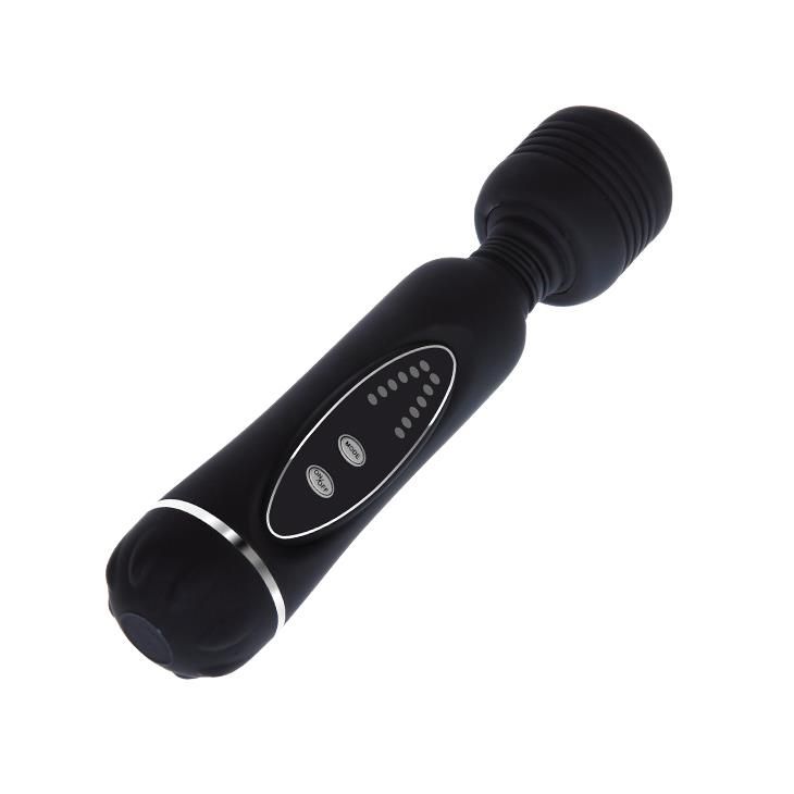 Вибромассажер LyBaile Power Wand, 20 см (черный)