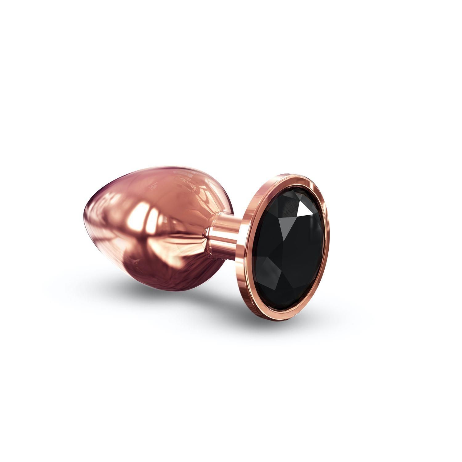 Анальна пробка з кристалом Dorcel Diamond Plug L, 9,5 см (бронзовий)