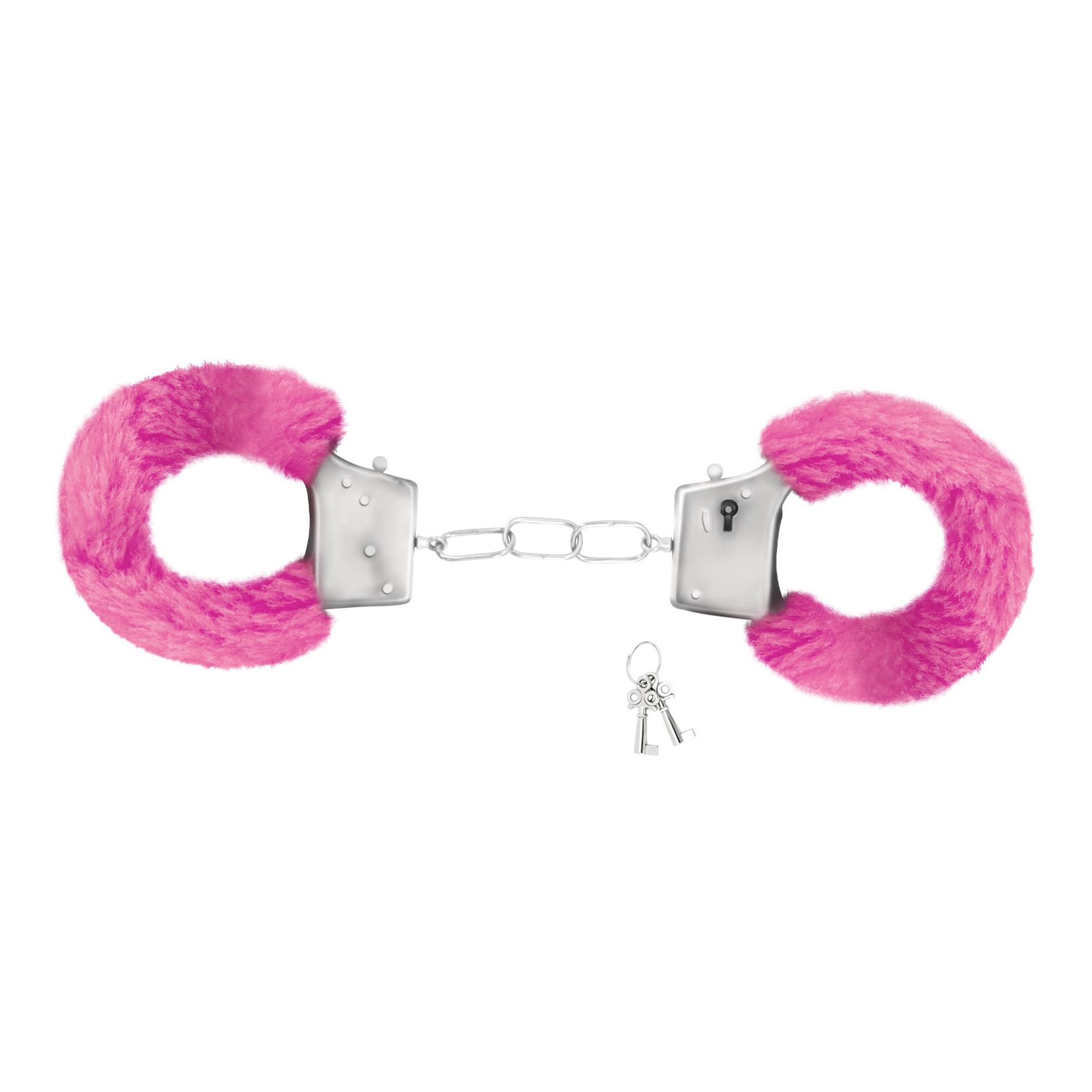 Наручники Crushious Love Cuffs Furry (розовый)