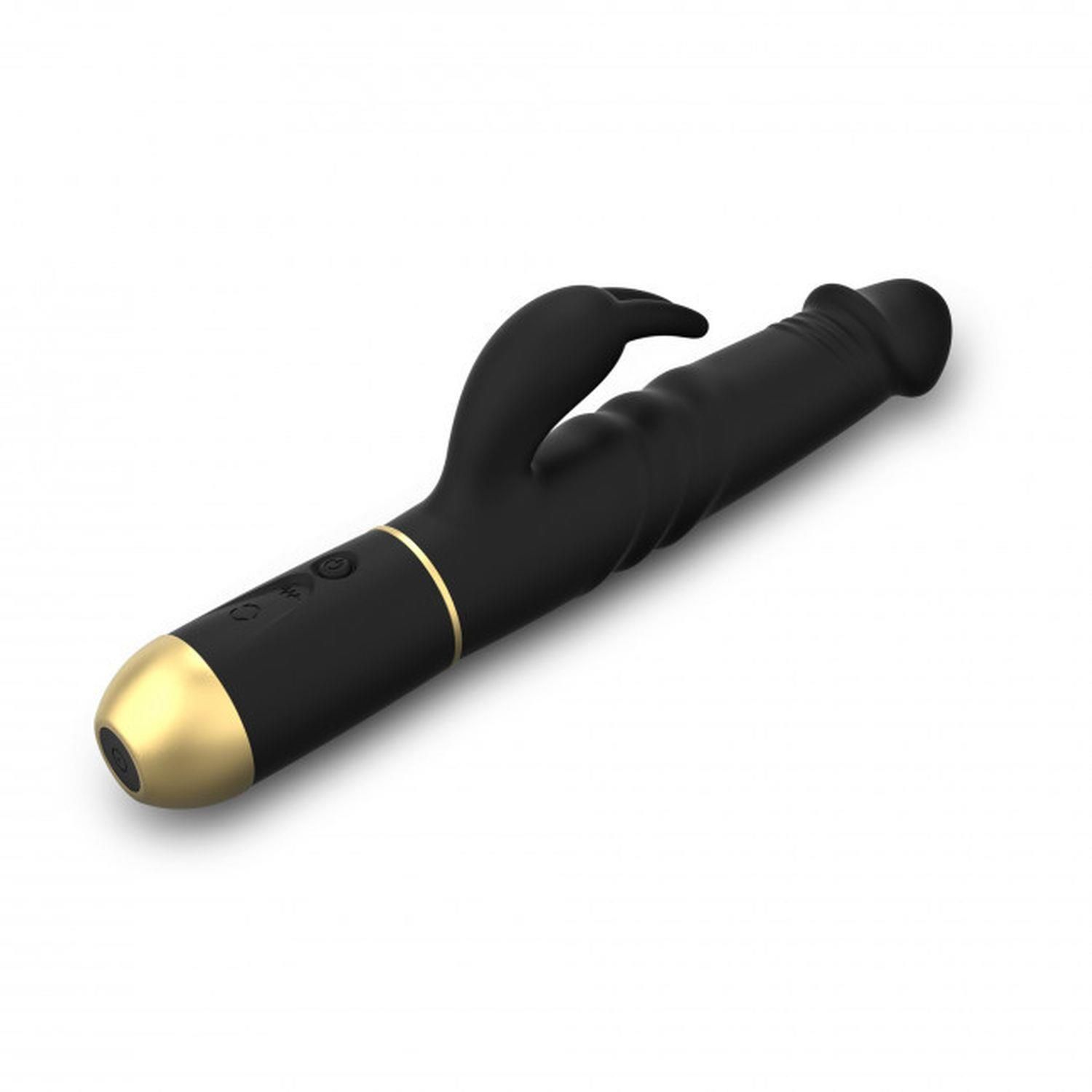 Вібратор-кролик Dorcel Furious 2.0, 27 см (чорний)