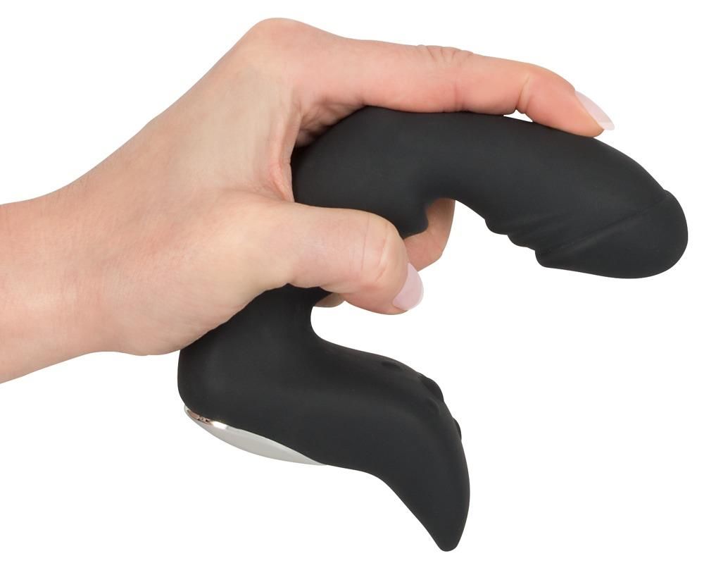 Массажер простаты Rebel Rechargeable Prostate Stimulator, 12.7 см (черный)