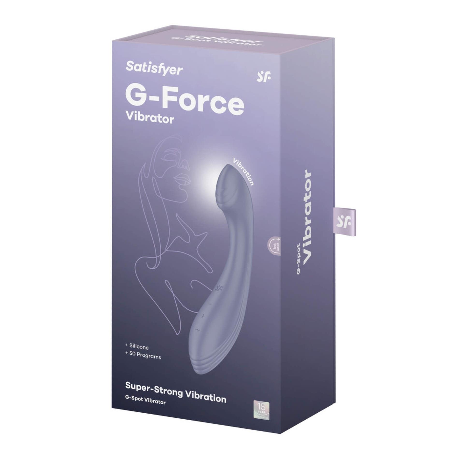 Вибратор Satisfyer G-Force, 19 см (фиолетовый)