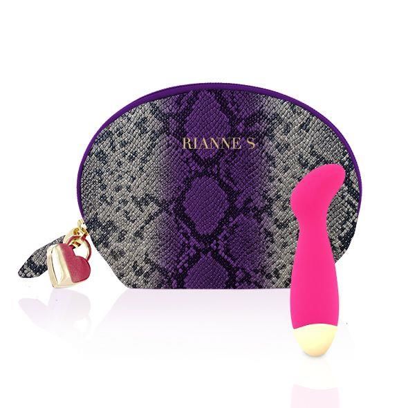 Вибратор Rianne S Boa Mini, 14 см (розовый)