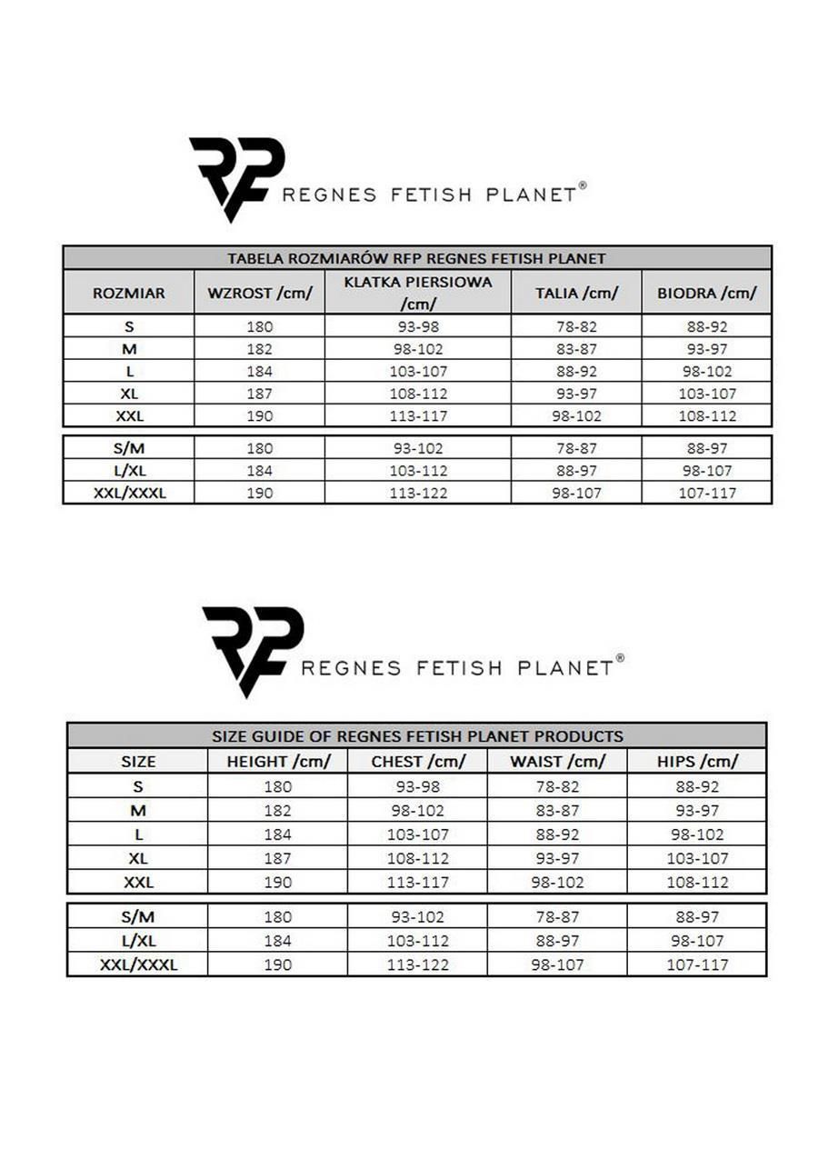 Комплект Regnes Fetish Planet CRDSET004, S (черный)