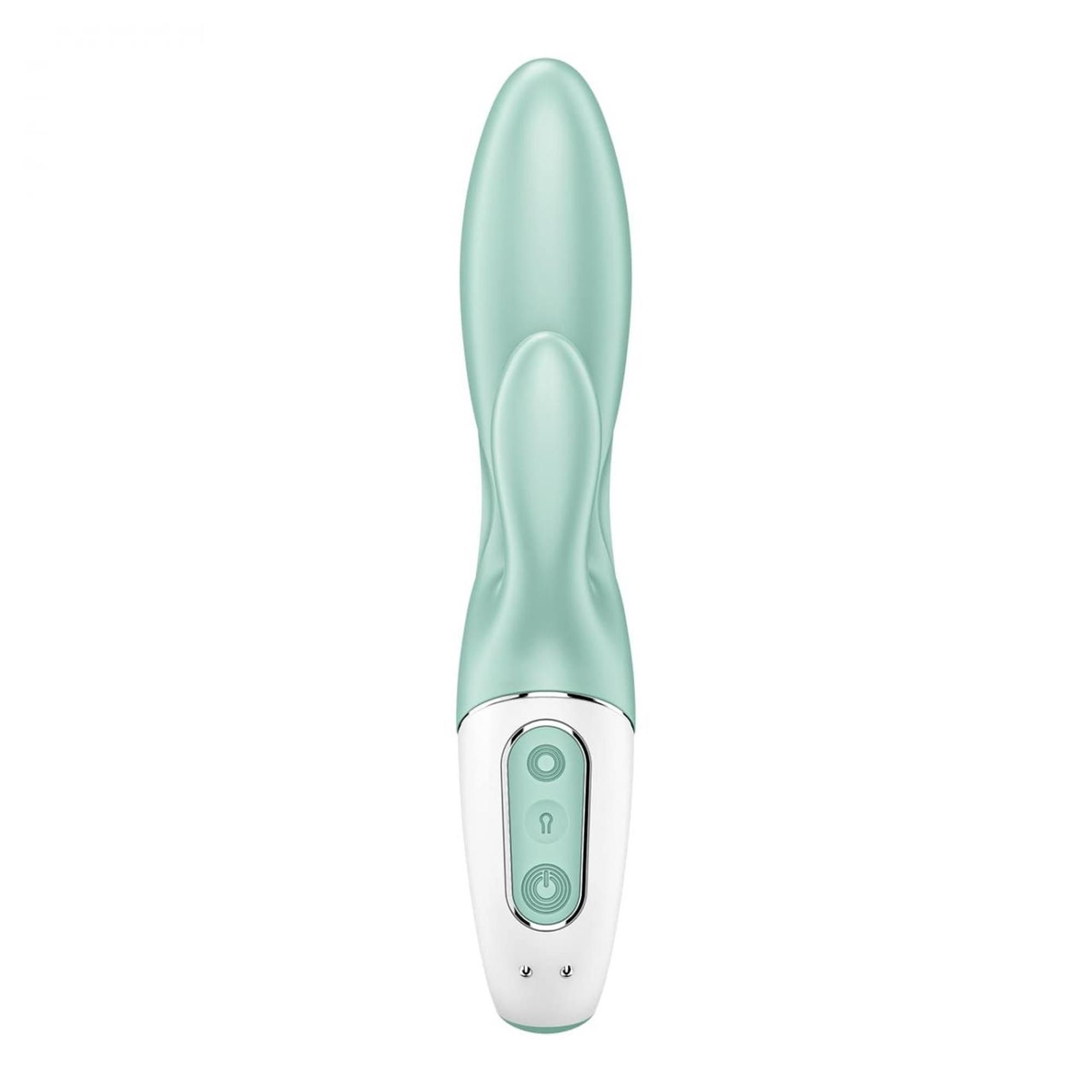 Wibrator królik Satisfyer Air Pump Bunny 5+, 21,5x3,6 cm (mięta)