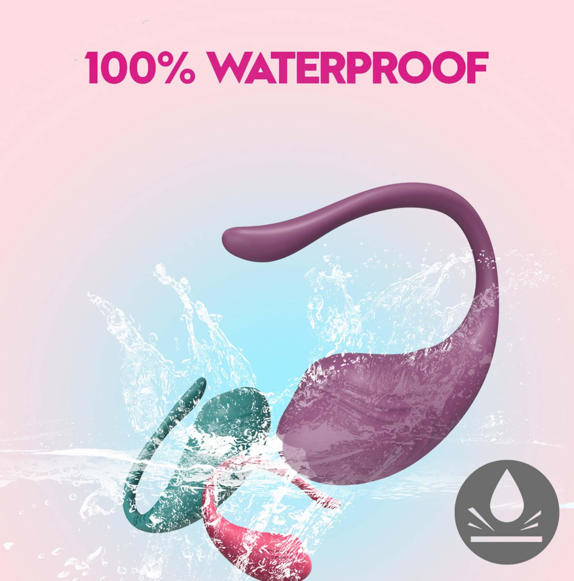Виброяйцо B - Series Cute Little Tadpole Egg, 9.5 см (фиолетовый)