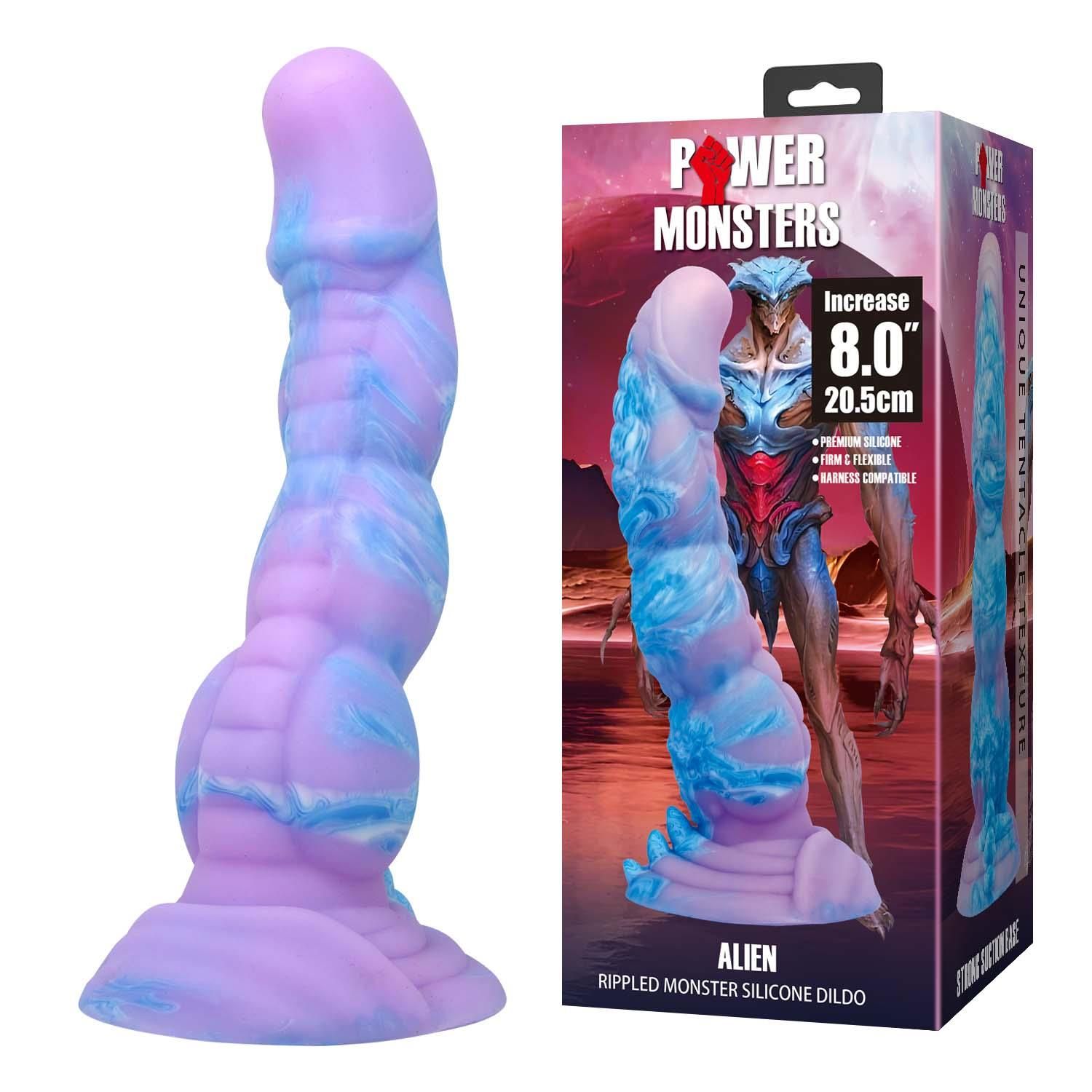 Dildo Power Monsters Alien, 20.5 cm (multi)