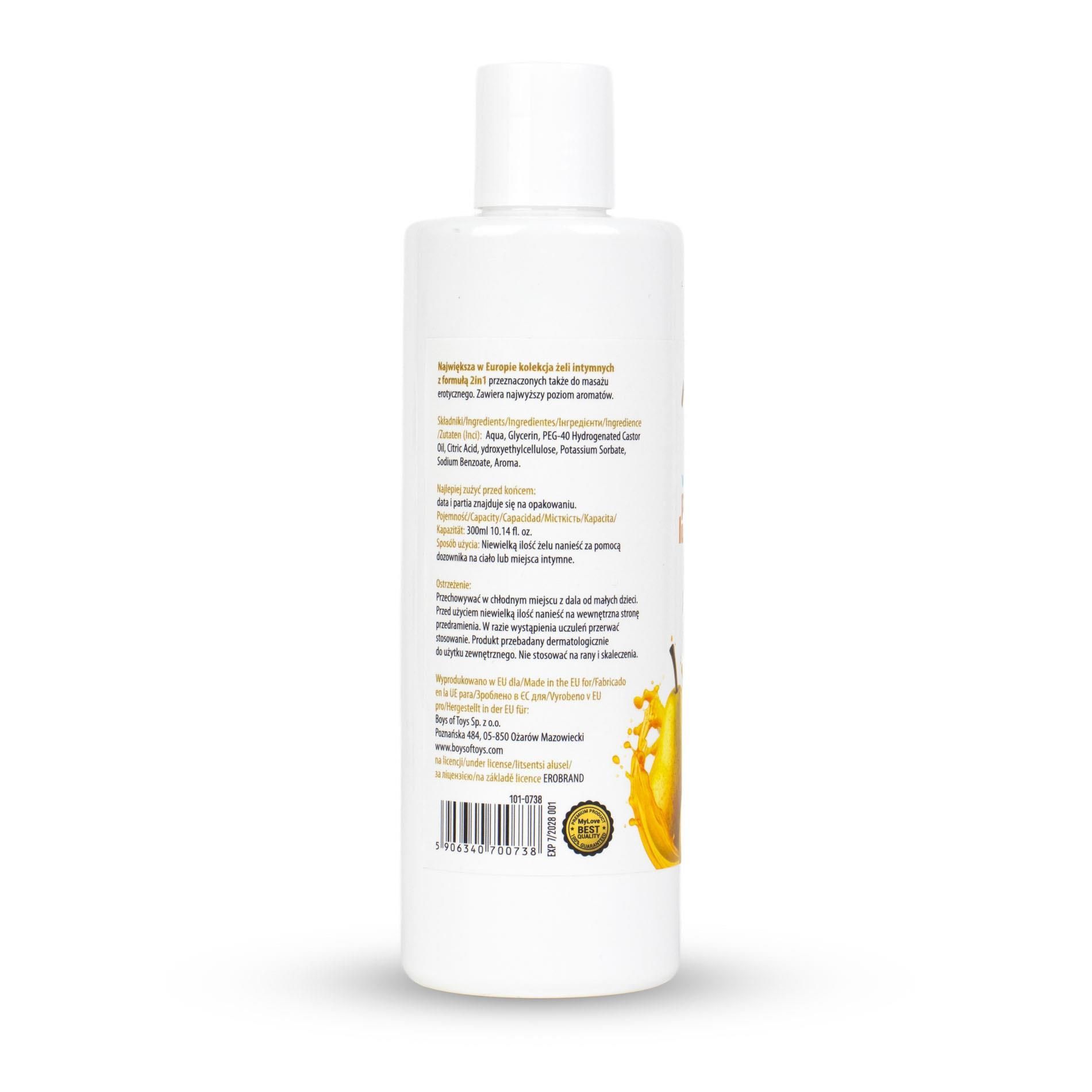 Лубрикант MyLove Aroma Series Intim&Massage 2in1 Pear, 300 мл