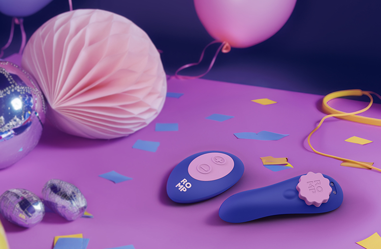 Вибратор в трусики Party Romp, 8.7 см (фиолетовый)