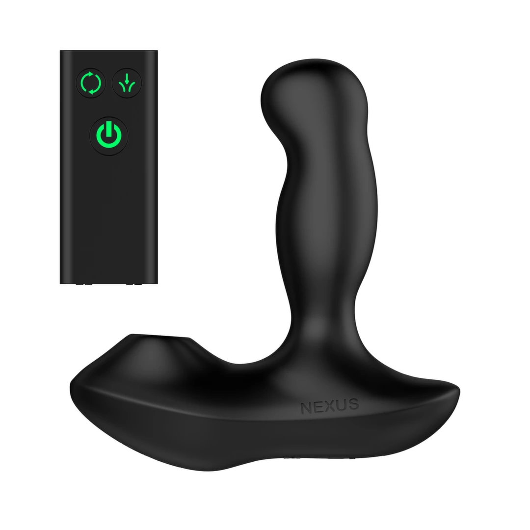 Стимулятор простаты Nexus Revo Air, 13.8 см (черный)