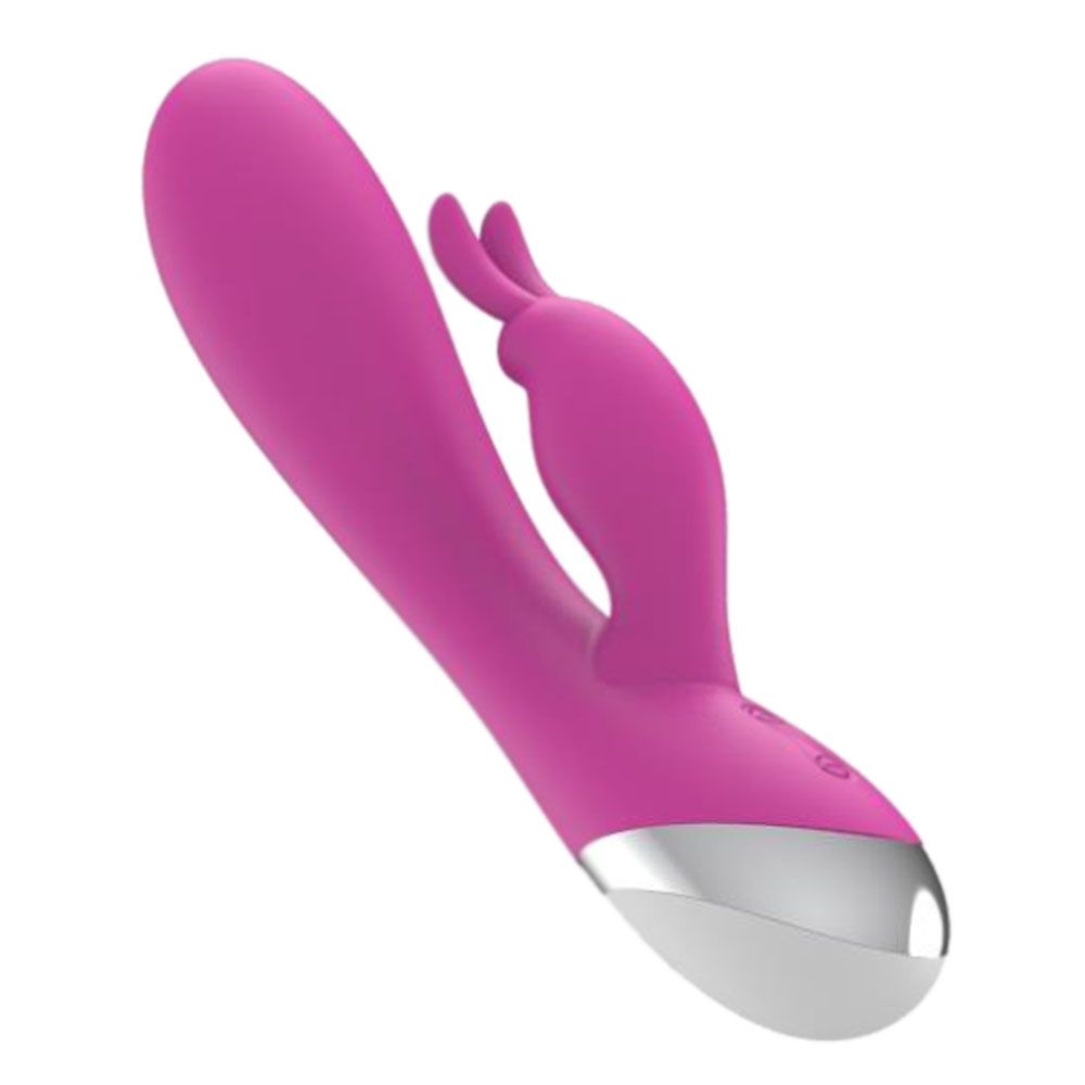 Вибратор-кролик A-GUSTO AG-002, 19.5 см (розовый)