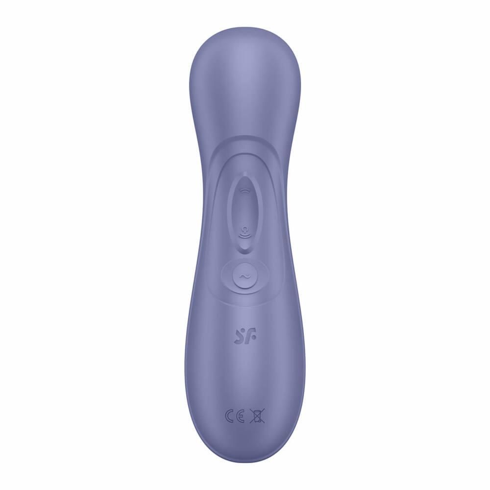 Вакуумний стимулятор клітора з вібрацією Satisfyer Pro 2 Generation 3 with Liquid Air (фіолетовий)