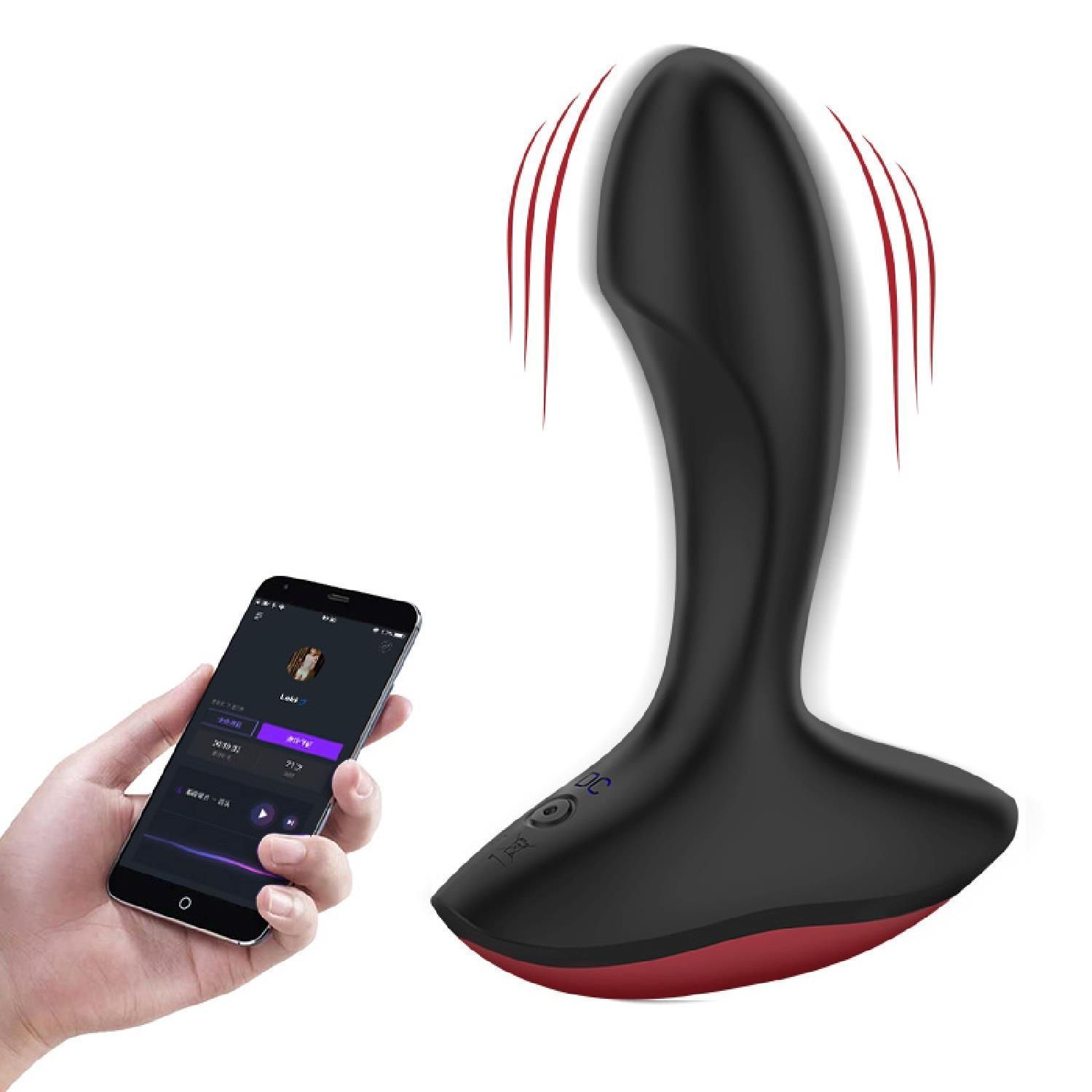 Массажер простаты Magic Motion Solstice App Controlled, 13,2 см (черный)