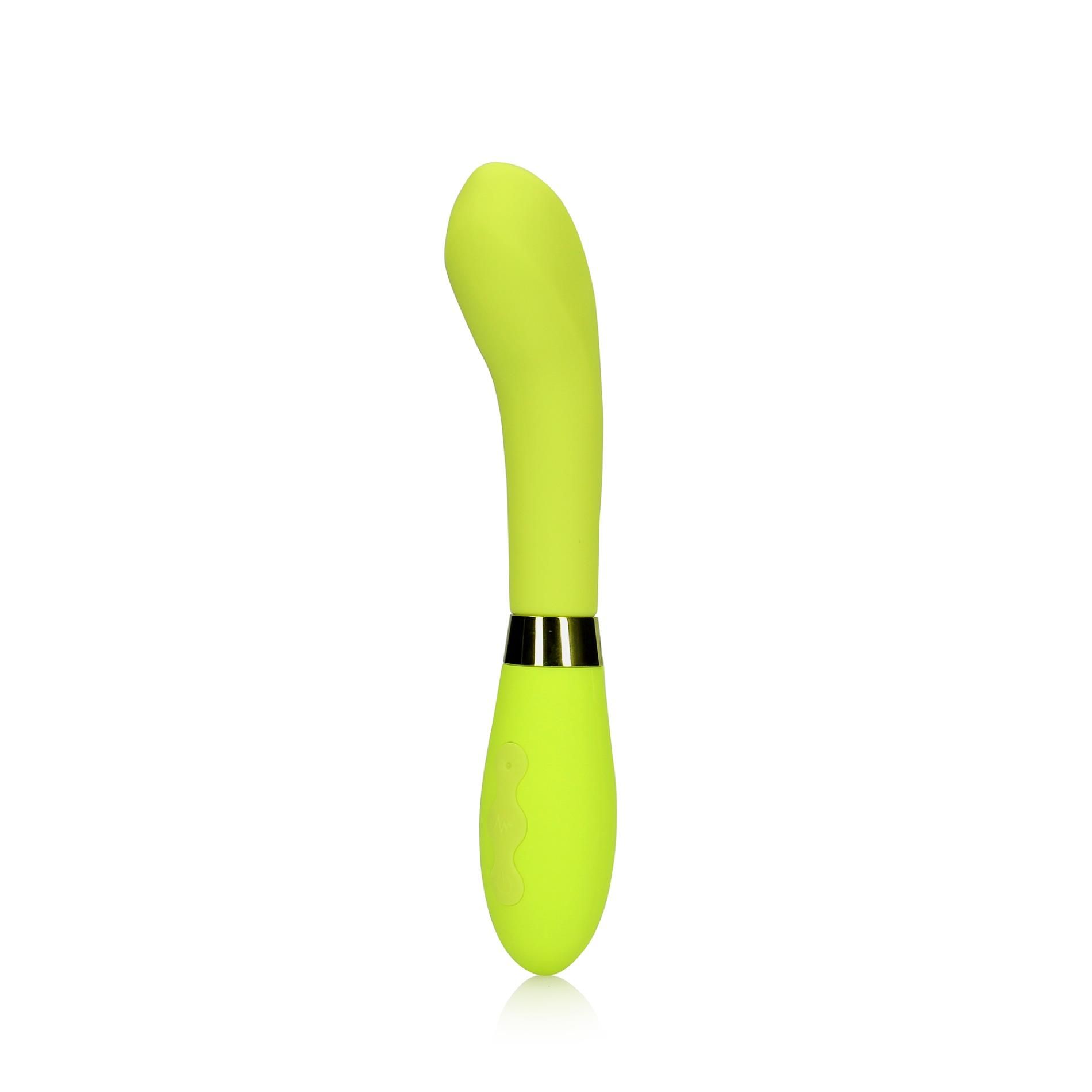 Вибратор Loveline G-Spot, 20.5 см (желтый)