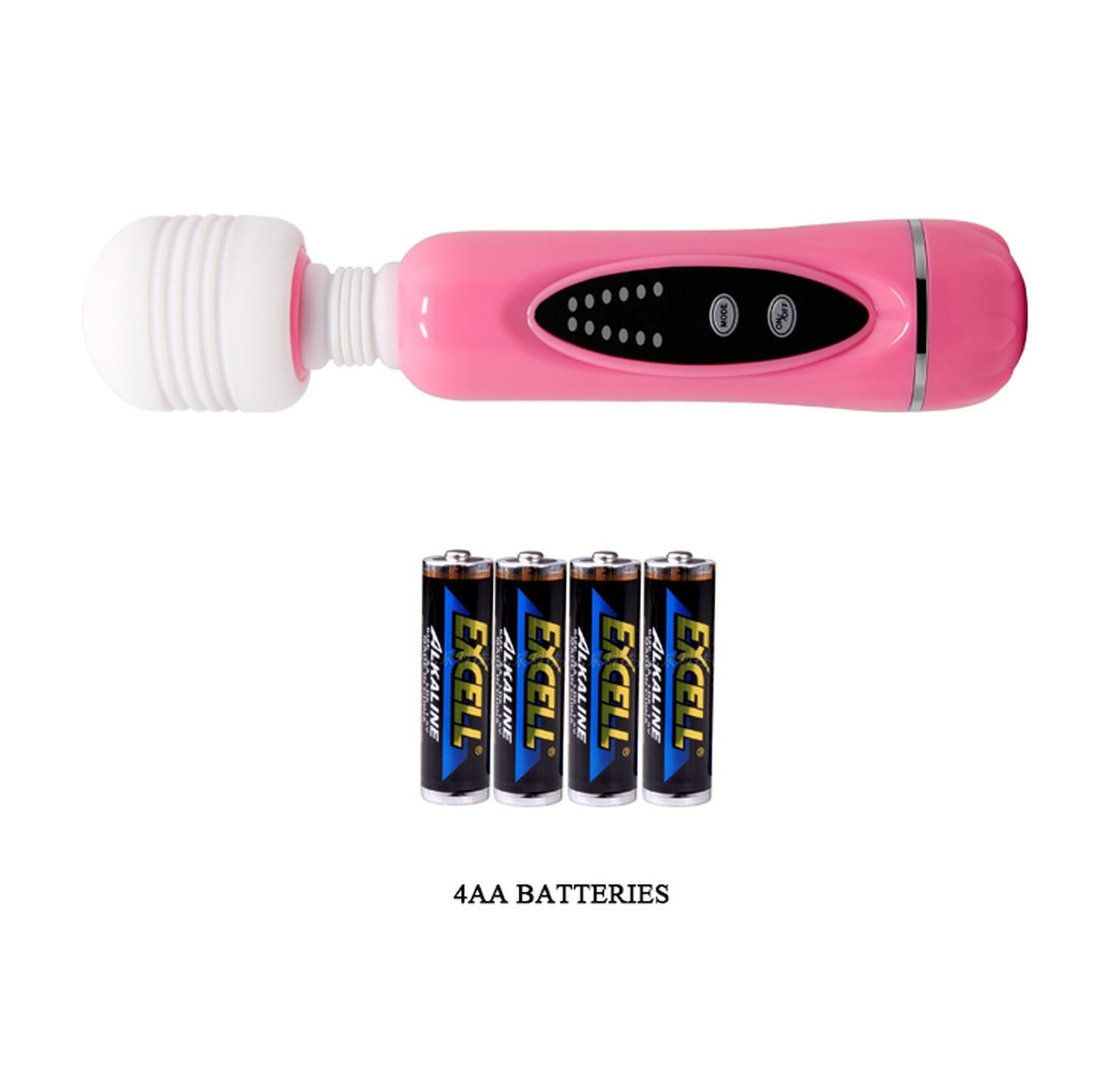 Вибромассажер Baile Magical Massager, 20 см (розовый)