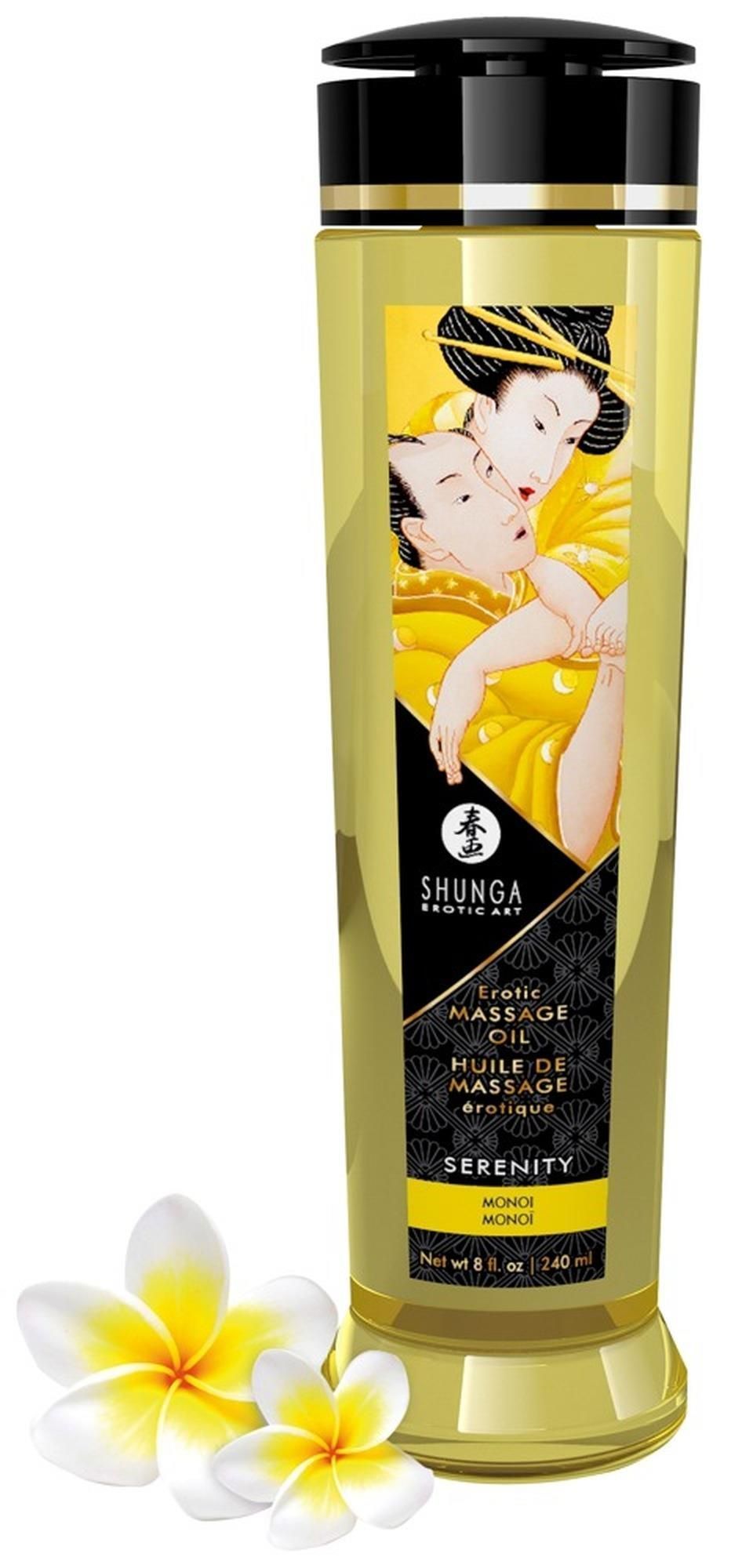 Массажное масло Shunga Serenity Monoi, 240 мл