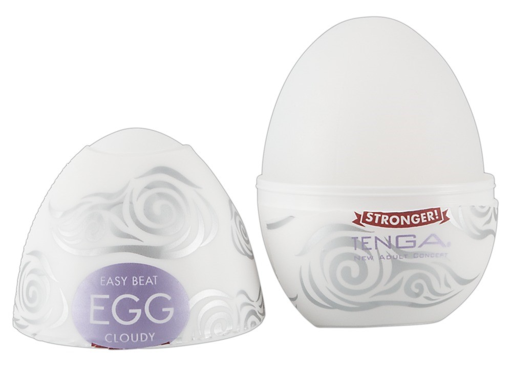 Мастурбатор яйцо Tenga Egg Hard Boiled Cloudy (белый)