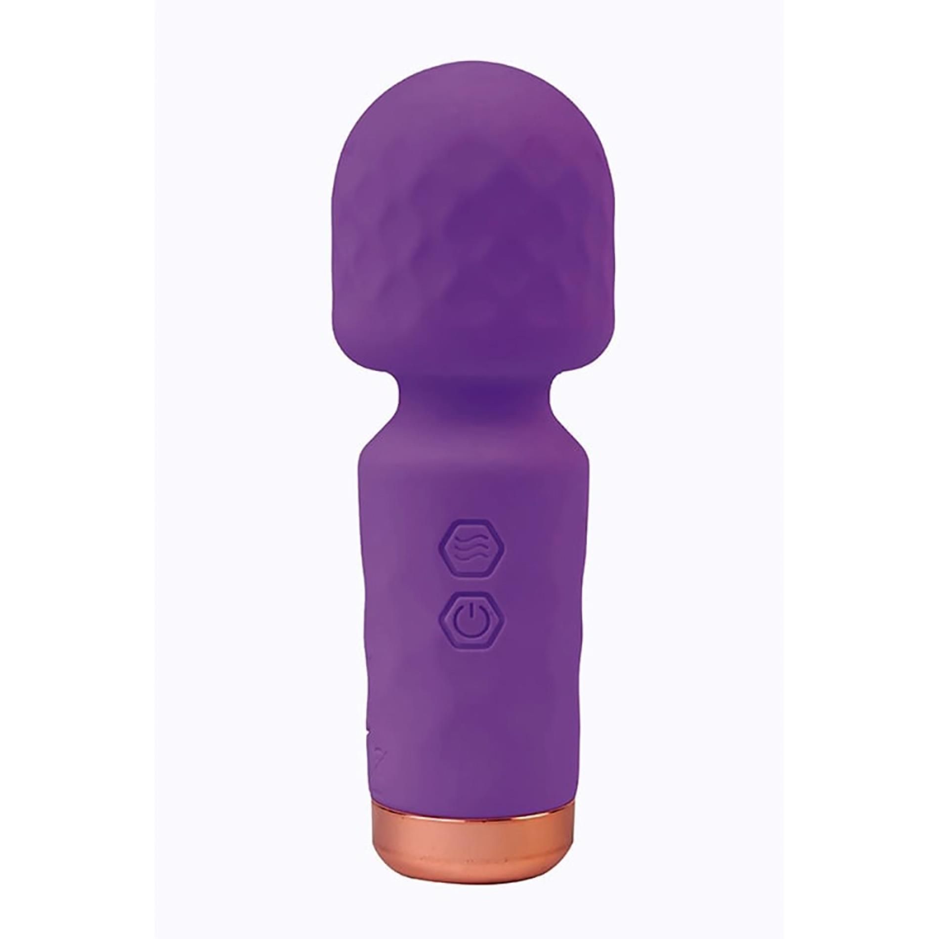 Мини-вибратор Fantasy Eros wand, 11.5 см (фиолетовый)