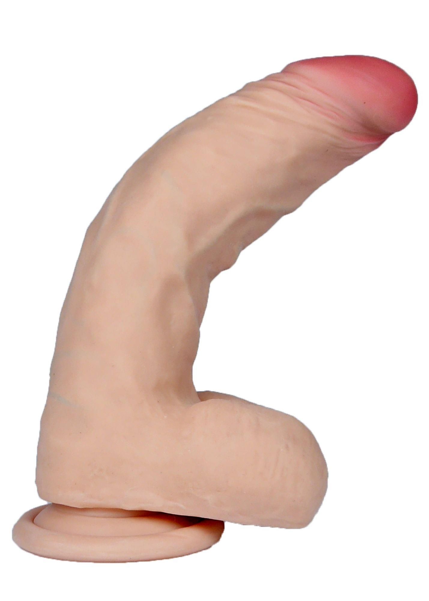 Фаллоимитатор B - Series Real Posejdon-Loveclonex 7,5", 21 см (телесный)