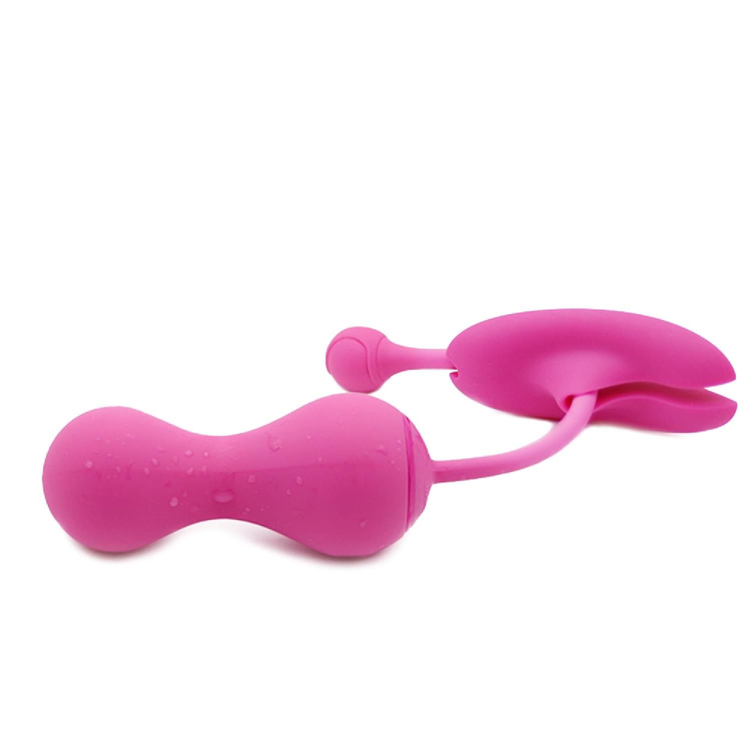 Вагинальные шарики Magic Motion Kegel v2, 8,4 см (розовый)