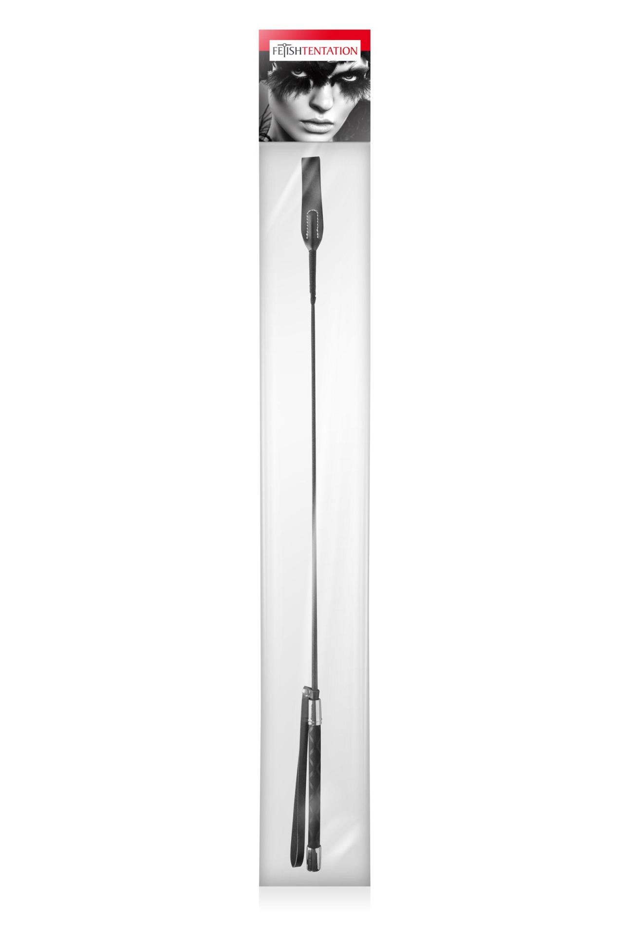 Стек Fetish Tentation Black Whip, 71 см (чорный)