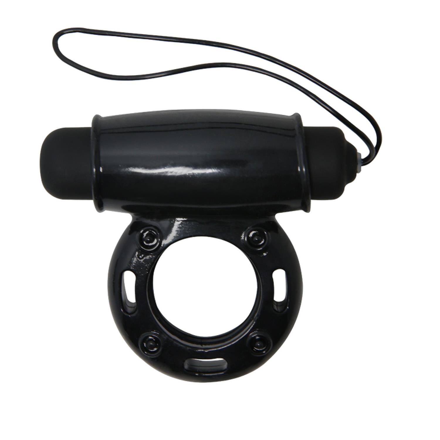 Виброкольцо Baile Power Ring 20, 7.5 см (черный)