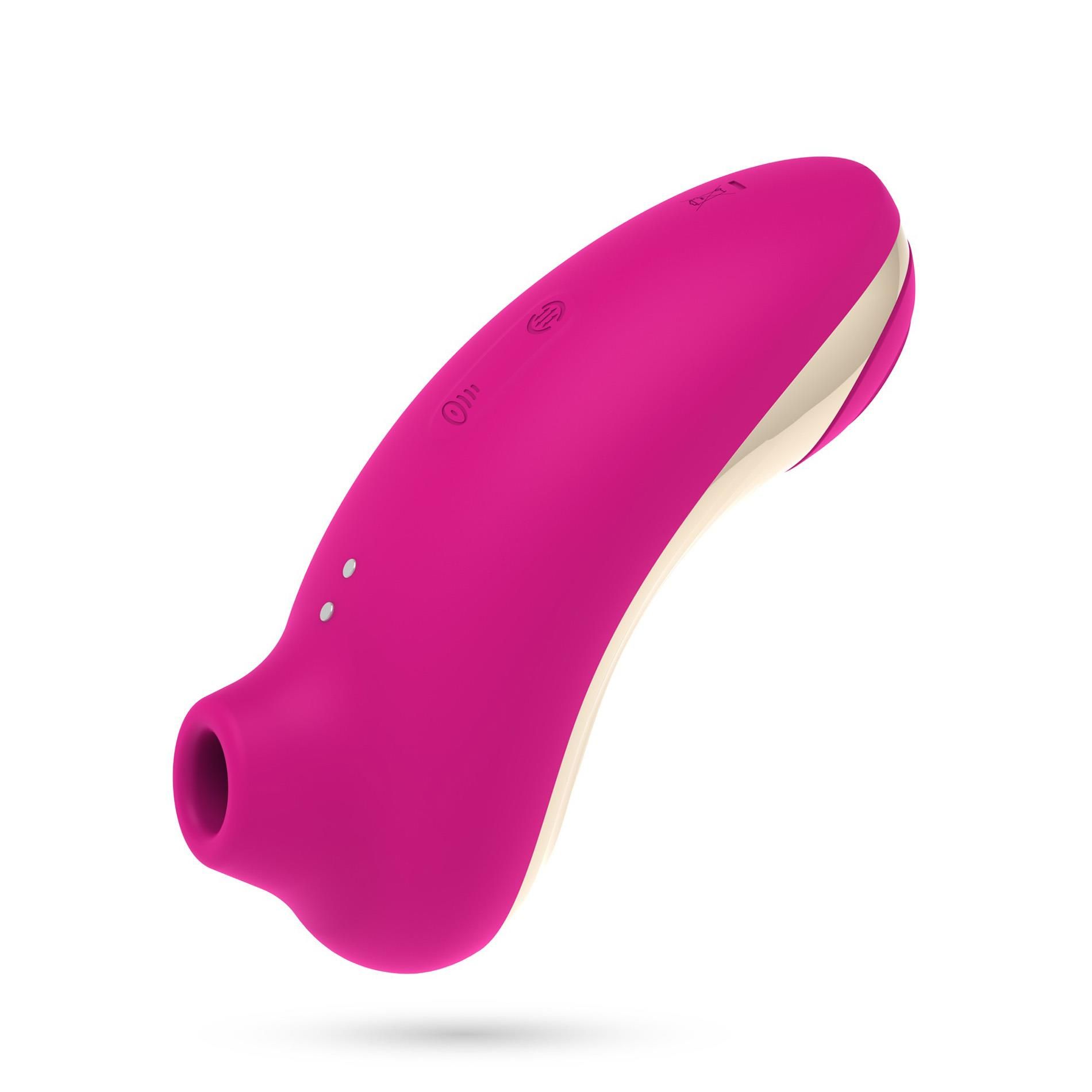 Вакуумный стимулятор клитора Crushious Supernova (розовый)