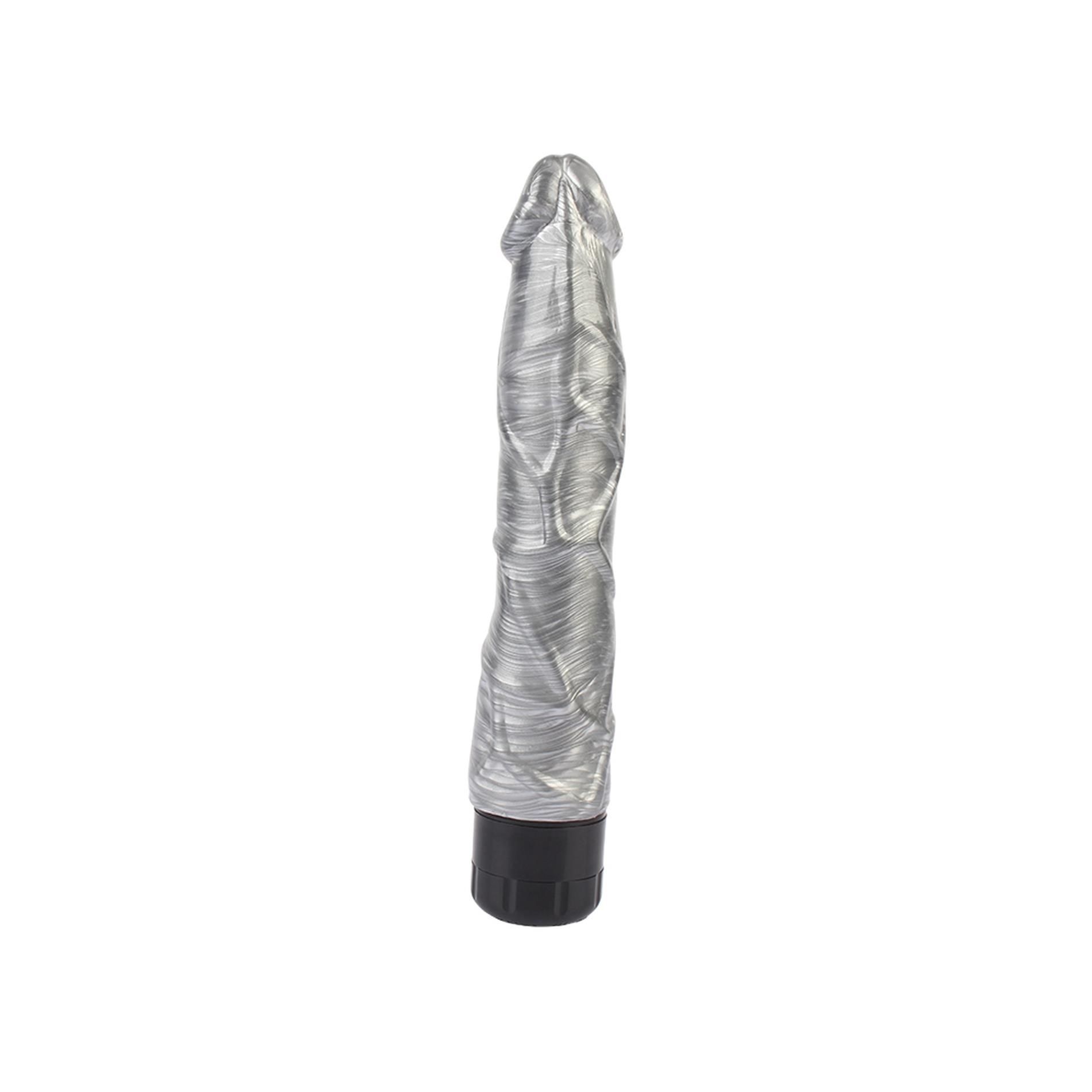 Вибратор DarkMuscle Pleasure Ranger, 22.5 см (серебристый)
