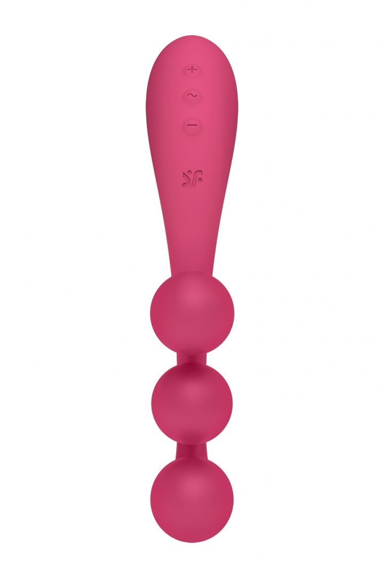 Вібратор Satisfyer Tri Ball 1, 20.5 см (рожевий)