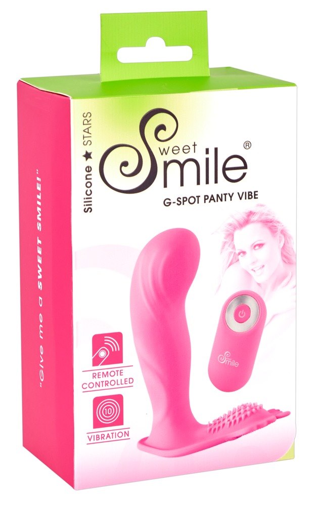 Вибратор Sweet Smile G-Spot Panty Vibe, 11,7 см (розовый)