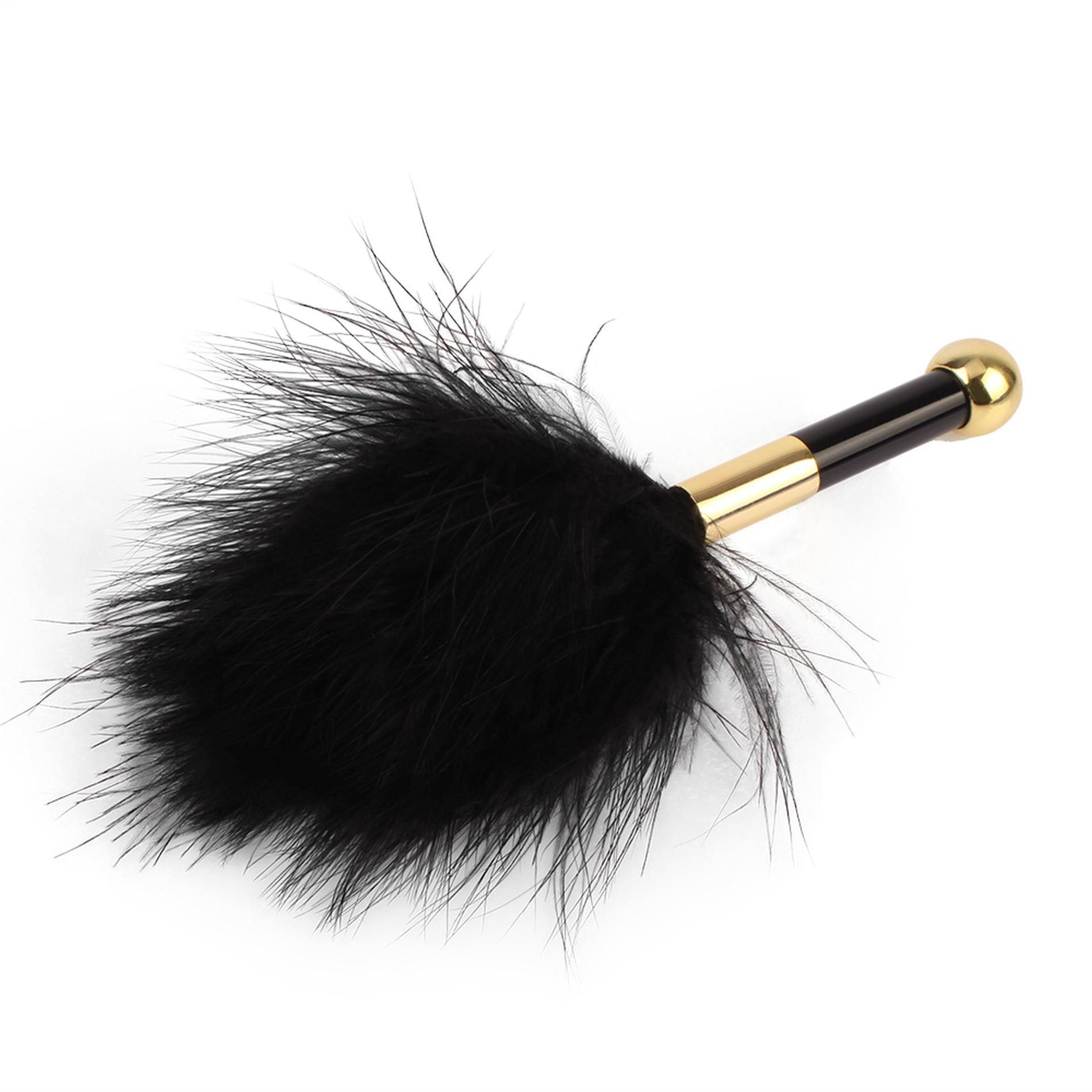 Перо-тиклер Senuelo Frisky Feather Tickler (черный)