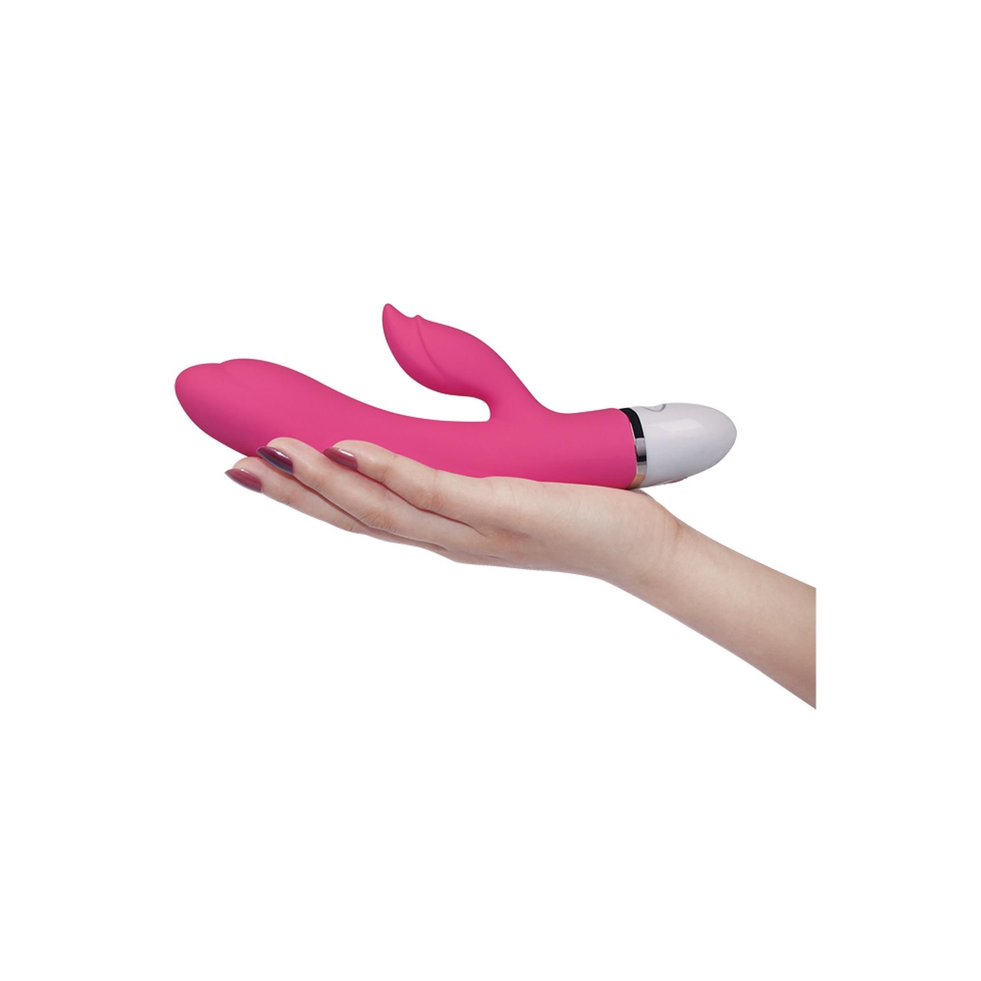Wibrator królik LoveToy Dreamer II, 21,5x3,5cm (różowy)